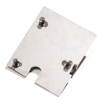 Eldplatta med draghandtag