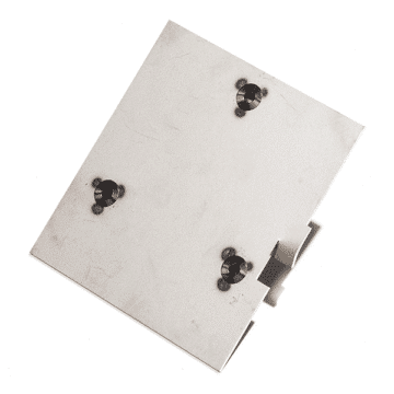 Eldplatta med knopphandtag